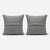 Turkish Wool Rug Pillow Cover 20'' X 20'' - Set of Two For Sale - Image 4 of 4