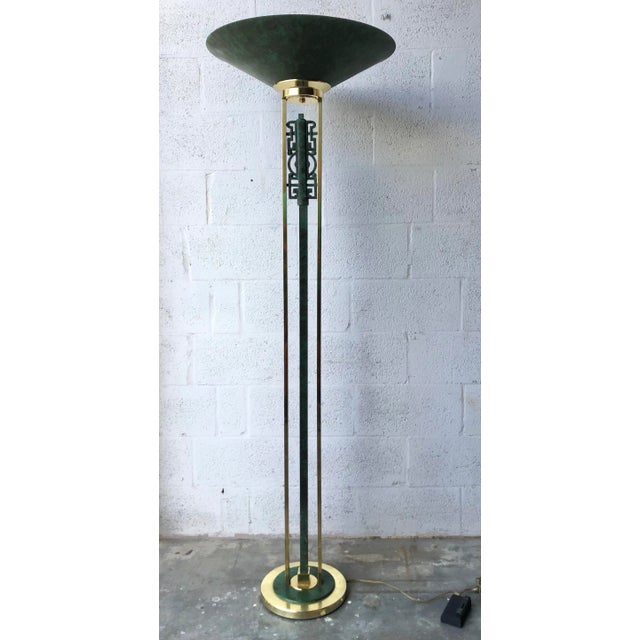 Vintage Italian Postmodern Torchiere Floor Lamp by Relux Milano. For Sale - Image 13 of 13