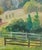 George Holloway Red Barn Landscape Oil, 1983 For Sale In New York - Image 6 of 9