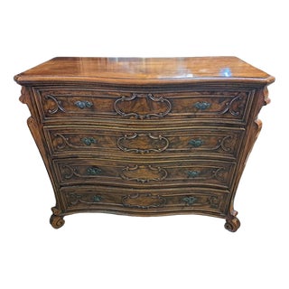 Piedmontese Chest of Drawers in Walnut For Sale