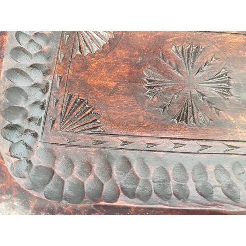 Minimalist Vide Poche in Wood, 1950s For Sale - Image 4 of 11