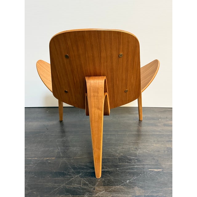 2010s Wegner Style Ch07 Shell Chair For Sale - Image 5 of 12