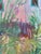 Vintage Impressionist Cottage Garden Painting, Signed by Ron McKee For Sale - Image 10 of 12