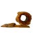 Art Deco Sandalwood & Lightning-Struck Wood Sculptural Altar of Time & Cloud For Sale - Image 3 of 9
