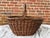 Early 20th Century Large Woven Willow Gathering Basket With Top Handle For Sale - Image 13 of 15