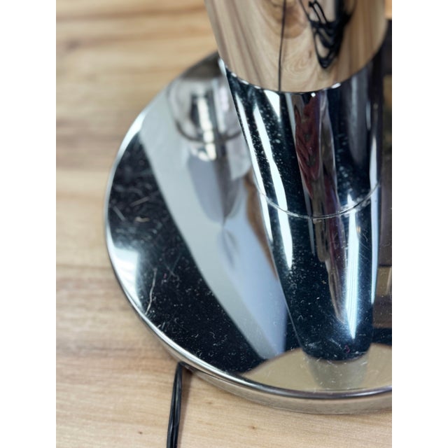 Vintage MCM Chrome Floor Lamp For Sale - Image 11 of 11
