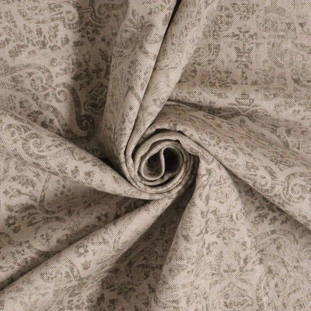 Not Yet Made - Made To Order Aragon Vintage Taupe Double Width Fabric For Sale - Image 5 of 5