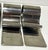 Vintage Engraved Silver Napkin Clip Holders - Set of Six For Sale - Image 4 of 5
