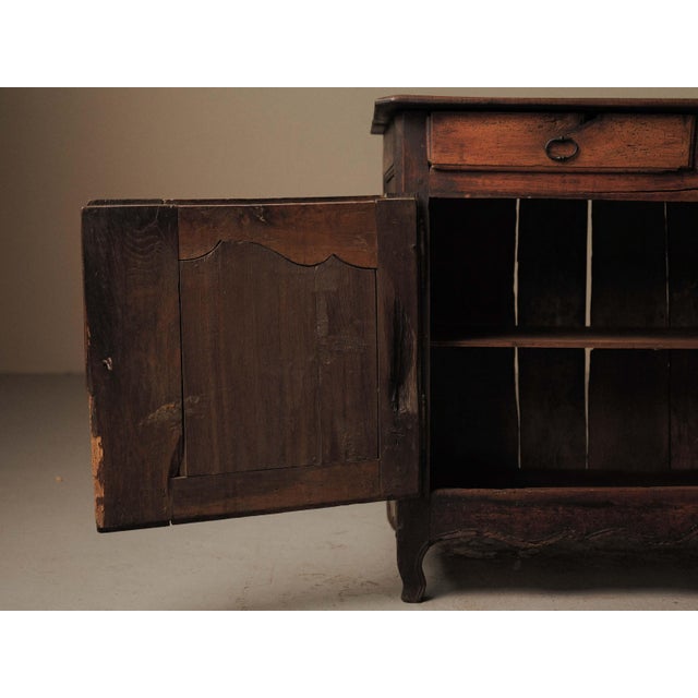 Antique French Provincial Oak Buffet, 1800s For Sale - Image 9 of 18