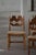 Razorblade Chairs in Oak and Hessian attributed to Danish Henning Kjærnulf, 1960s, Set of 8 For Sale - Image 12 of 18