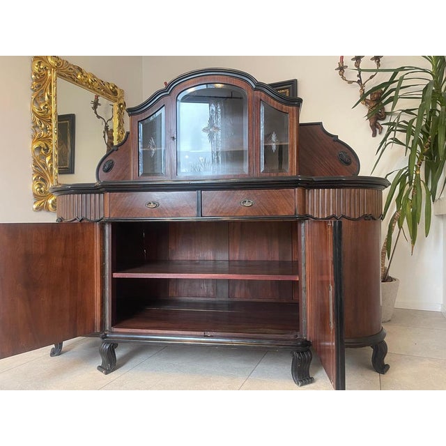 Historicist Display Cabinet, 1890s-1910s For Sale - Image 4 of 17