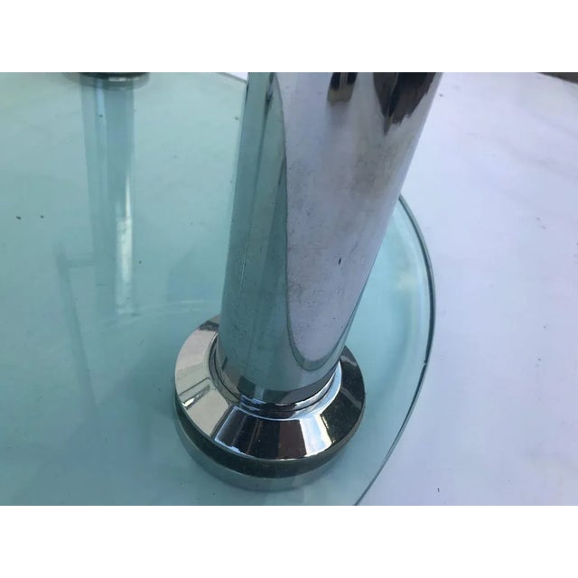 1980s Coffee Table with 3 Removable Glass Shelves, 1980s For Sale - Image 5 of 17