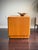 Vintage Waterfall Oak Cube Side Table Pedestal End Table in the Style of Dunbar and Milo Baughman For Sale - Image 4 of 11