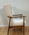 Mid-Century Modern Mid Century Scandinavian Wing Back Chair With Tufted Back Rest, Signed For Sale - Image 3 of 10