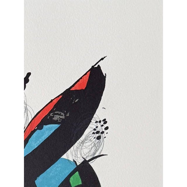 Joan Miró, La Mélodie Acide, Planche XIII, 1980, Lithograph For Sale - Image 6 of 7