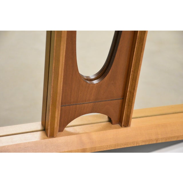 1970s Brutalist Tobago Mirror For Sale - Image 4 of 5