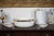 Belgian Toilet Set Nimy with Gilded Decor, Set of 4 For Sale - Image 4 of 10