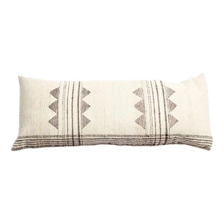 Kora Large Lumbar Handwoven Pillow Cover Only For Sale