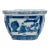 Vintage Chinoiserie Blue and White Planter For Sale