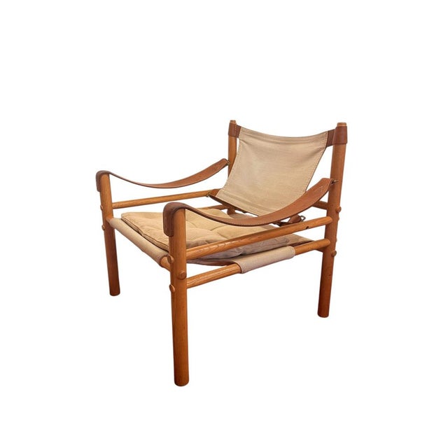 Vintage Sirocco Safari Chair by Arne Norell, 1960s For Sale - Image 3 of 7