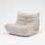 Togo Lounge Chair in Cream Tissue by Michel Ducaroy for Ligne Roset For Sale - Image 11 of 15