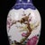 Ceramic Mid 20th Century Pair of Chinese Porcelain Vases, Famille Rose Bird and Peony Floral Vases For Sale - Image 7 of 9