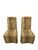 Vintage Henredon Style High-Back Skirted Side Chairs in Cheetah Print Upholstery – Pair Elegant pair of vintage Henredon...