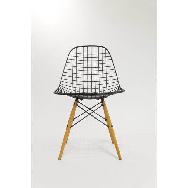 Eames Dowel Leg Wire Chair for Herman Miller, 1950s For Sale - Image 15 of 18