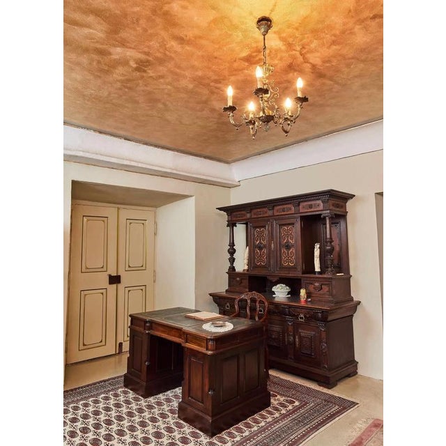 Chandelier in Brass with Onyx For Sale - Image 10 of 10