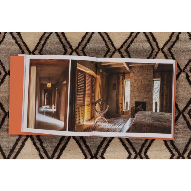 Vintage Persian Gabbeh Rug in Beige With Geometric Patterns - Rug & Kilim For Sale - Image 9 of 10