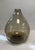 Gullaskruf 1950s Kjell Blomberg “Blomkulla“ for Gullaskruf, Sweden Amber Colored Glass Carafe 11” For Sale - Image 4 of 6