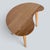 Contemporary Mid-Century Kidney-Shaped Oak Coffee Table, 1960s For Sale - Image 3 of 9