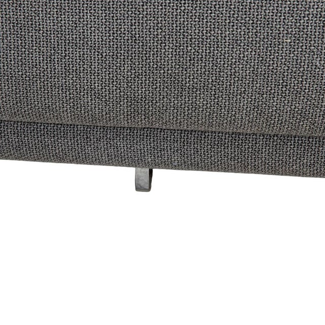 Gray Large Blue Fabric Corner Sofa from Walter Knoll For Sale - Image 8 of 16