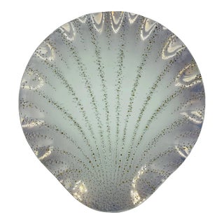 Vintage Mid-Century Translucent Sea Shell-Platter For Sale