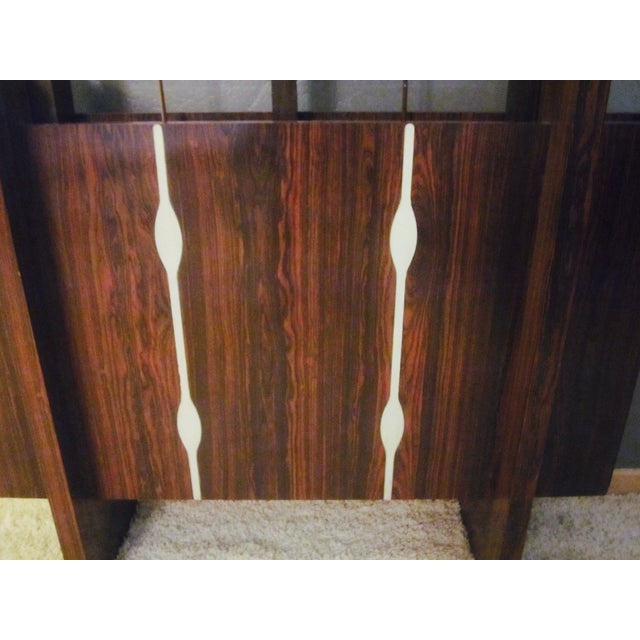 Mid Century Modern Art Screen Room Divider Plant | Chairish