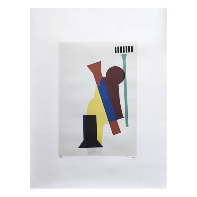 Man Ray, Concrete Mixer, Limited Edition Lithograph For Sale - Image 10 of 10