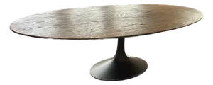 Restoration Hardware 96” Aero Oval Dining Table