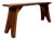 Antique Early 20th Century English Pitch Pine Bench For Sale