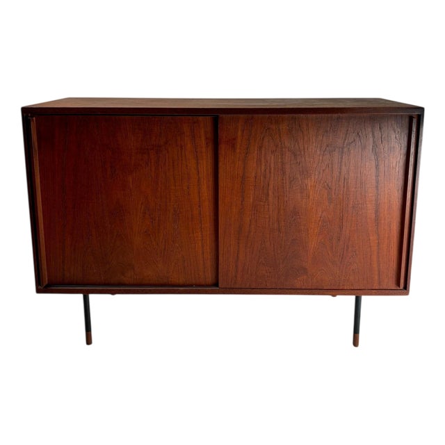 Mid-Century Modern Danish Wooden Sideboard, 1960s For Sale