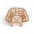 Boho Chic Late 20th Century Attributed to Franco Albini Italian Pencil Reed Rattan Chair For Sale - Image 3 of 16