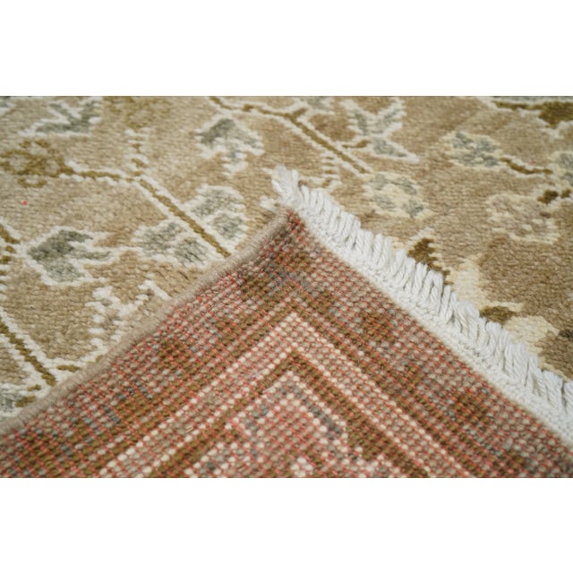 Textile Turkish Oushak Rug 6'0" X 9'0" For Sale - Image 7 of 9