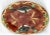 Brown Antique Victorian Majolica Bread Serving Tray With Unusual Fish & Wheat Motif & Religious Motto For Sale - Image 8 of 13