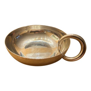 Christofle Silver-Plated "Vertigo" Snack/Trinket Bangle Bowl For Sale