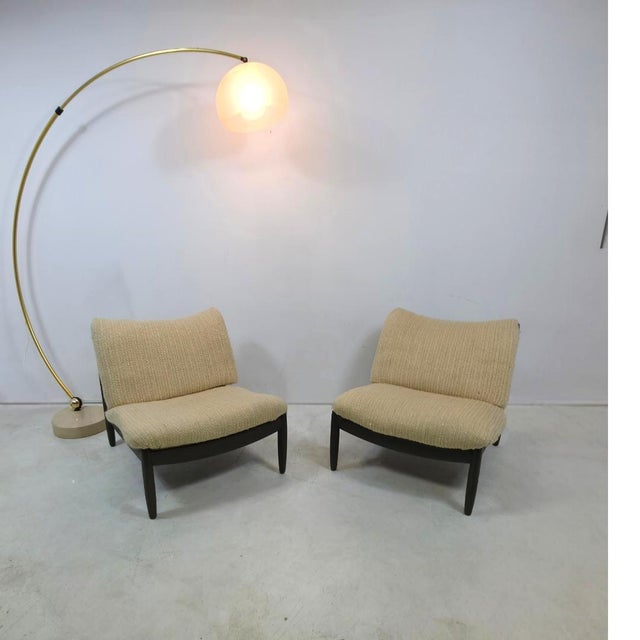 Mid-Century Brutalist German Modular Chairs by Carl Straub, 1960s, Set of 2, in Very Good conditions. Designed 1960 to...