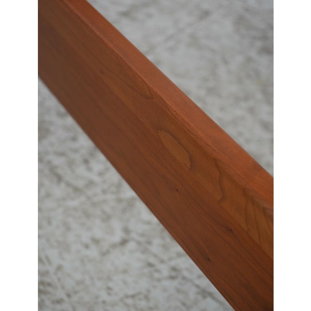 Stickley Queen Size Cherry Mission Bed For Sale - Image 10 of 17