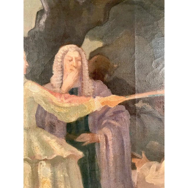 19th Century French Oil Painting For Sale In West Palm - Image 6 of 12
