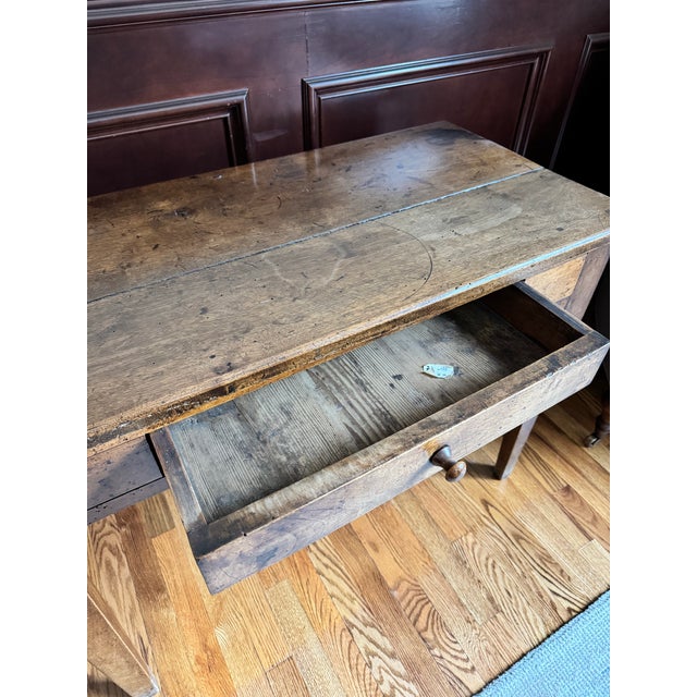 French Provincial French Provincial Walnut Diminutive Table. Circa 1835-1860 For Sale - Image 3 of 5