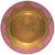 German Pink and Gold Plate or Wall Art For Sale