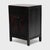 This small painted cabinet is an antique Chinese storage chest from the mid-19th century, a miniature version of a classic...