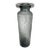 Sophisticated, Gorgeous Gray Acid Cut Honeycomb Glass Vase For Sale
